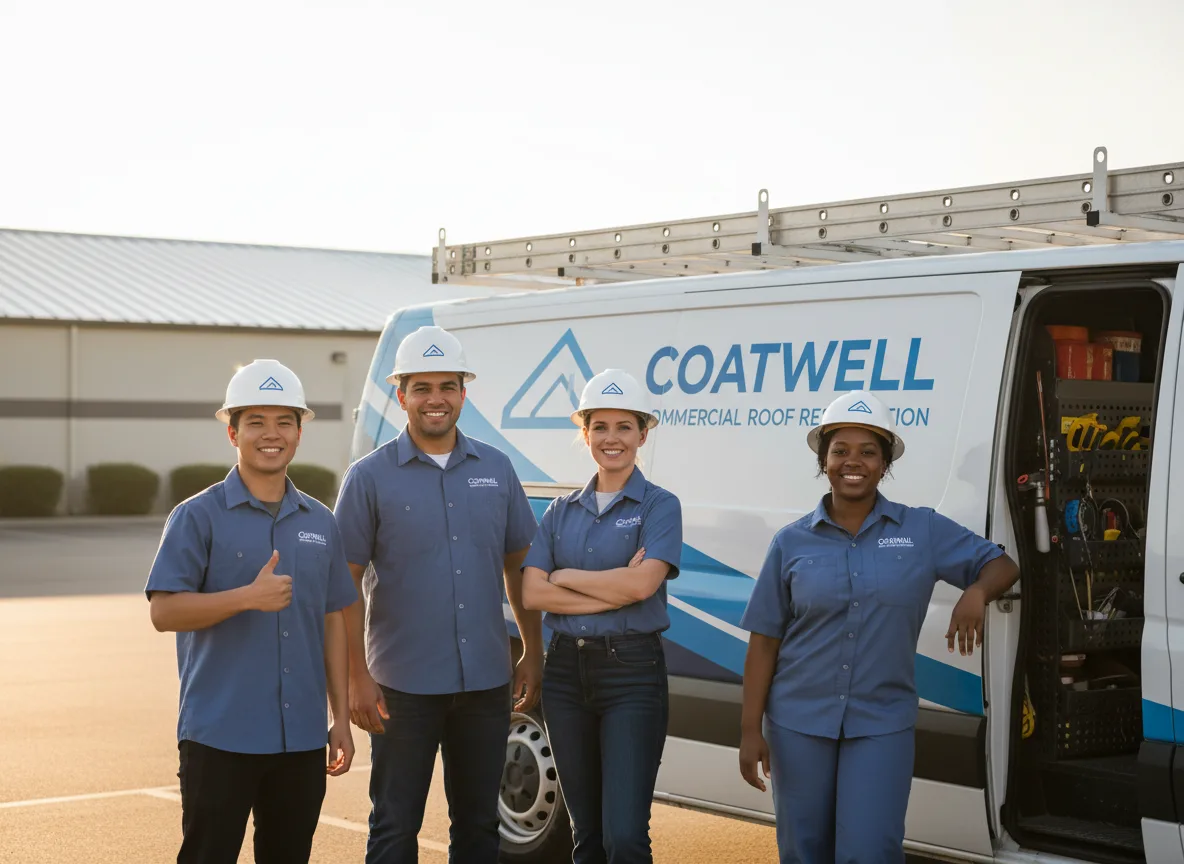 Commercial roof coating company in Rocheport, MO